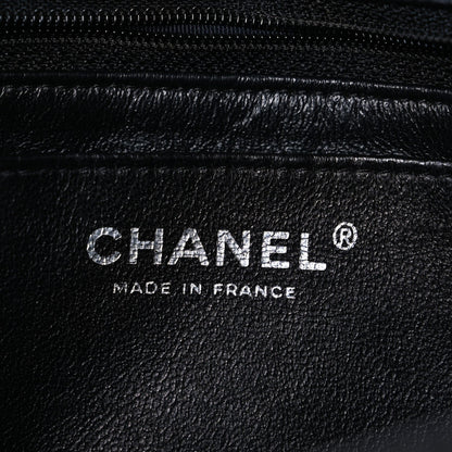 Caviar Quilted Jumbo Single Flap Black