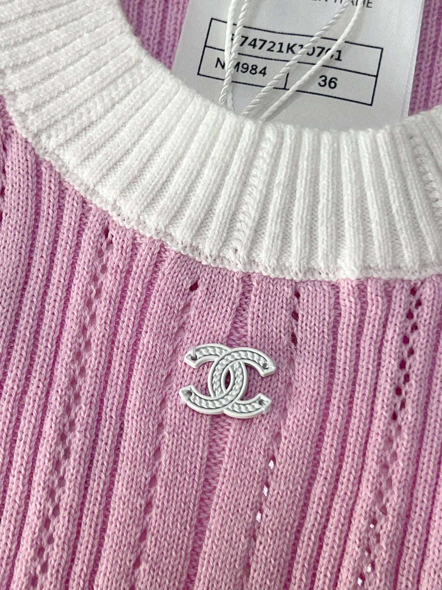 CHANEL KNIT TOP STYLE 21