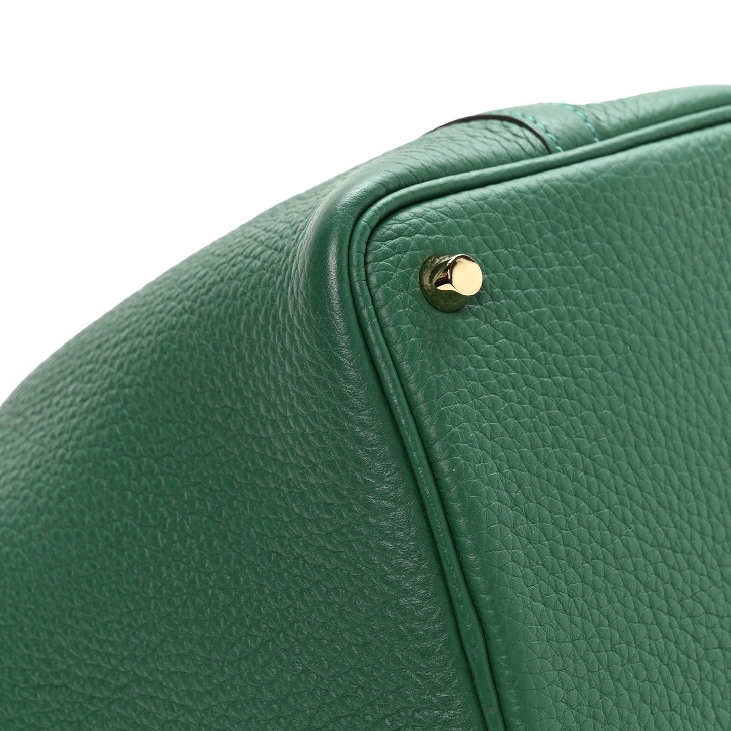 Taurillon Clemence Swift Eclat Picotin Lock 18 Vert Moyen Vert Peppermint