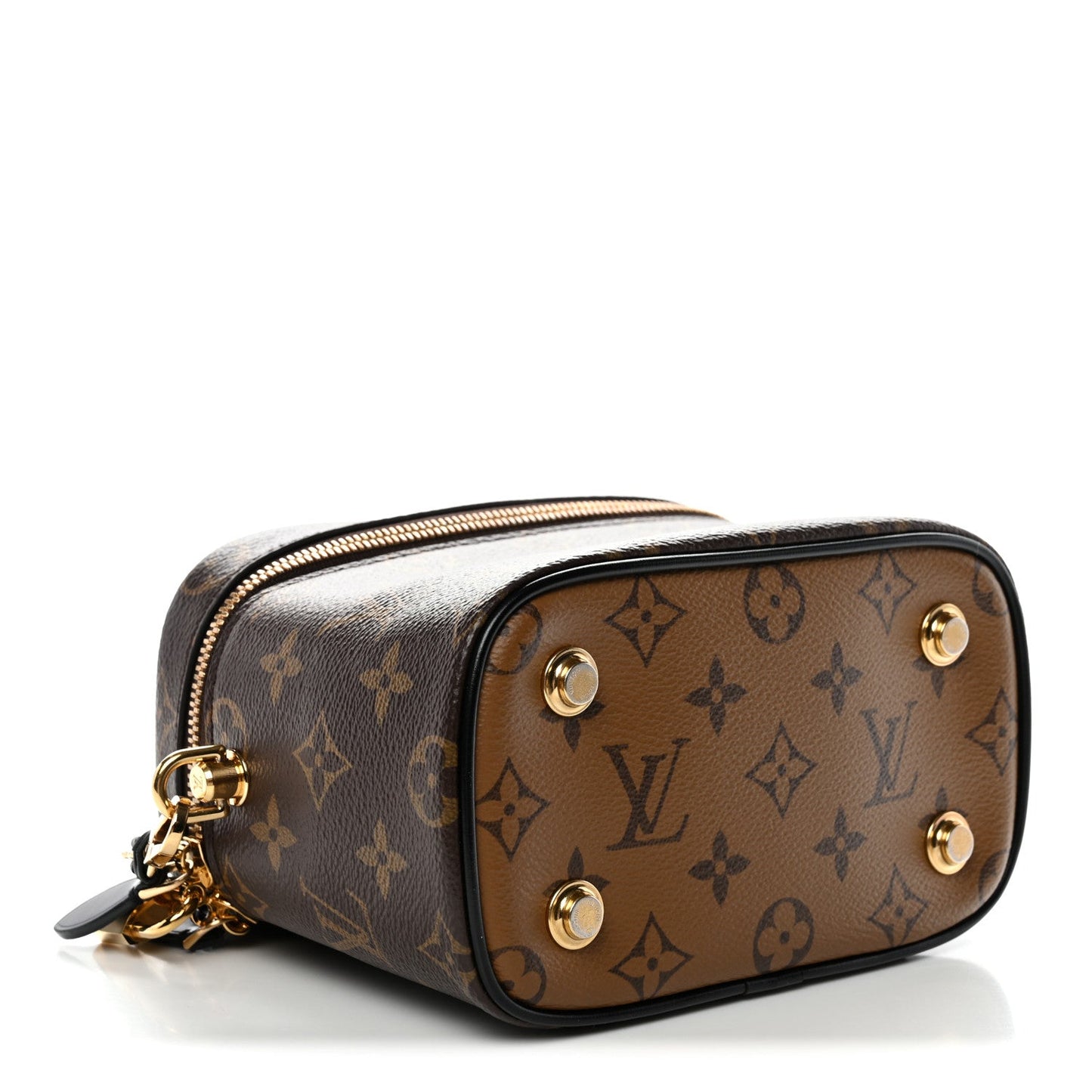 Reverse Monogram Vanity Chain Pouch