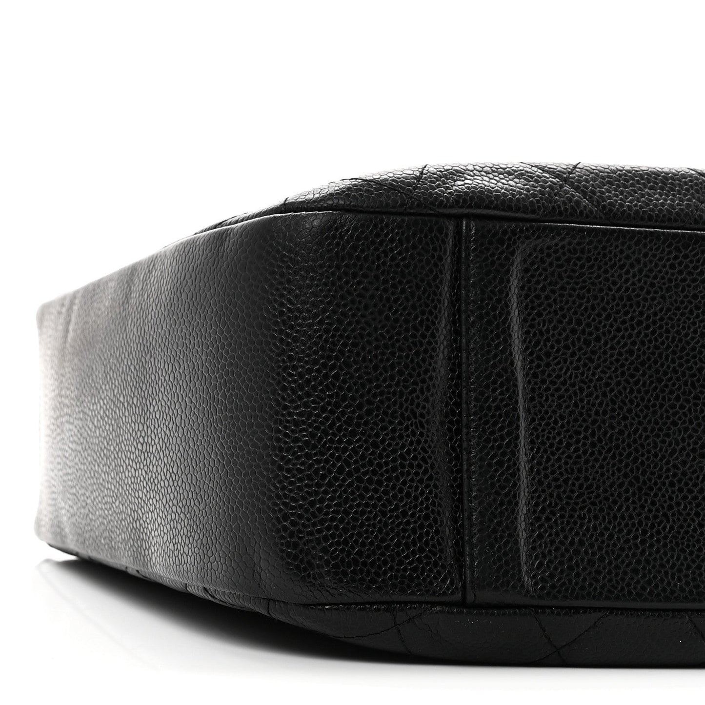 Caviar Quilted Timeless CC Shoulder Bag Black