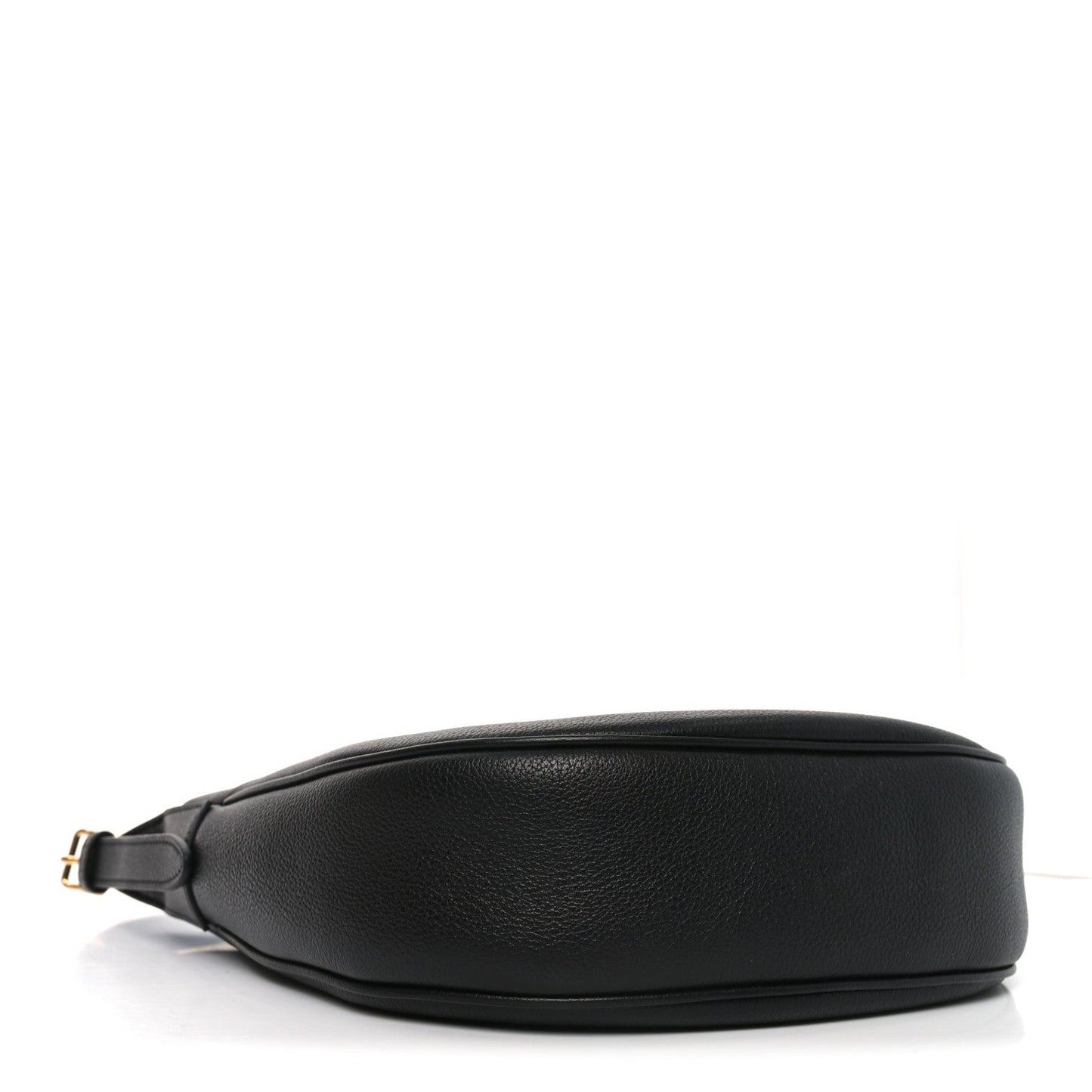 Supple Calfskin Cuir Triomphe Small Heloise Shoulder Bag Black