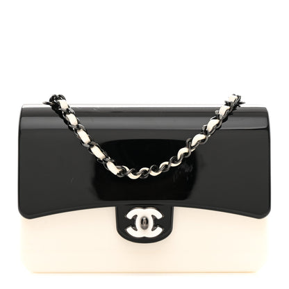 Plexiglass Plexi Coco Bag Black White