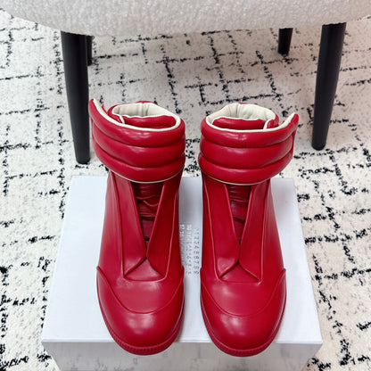 Maison Margiela Future Sneaker Crimson Rose Calfskin Rubber 558432