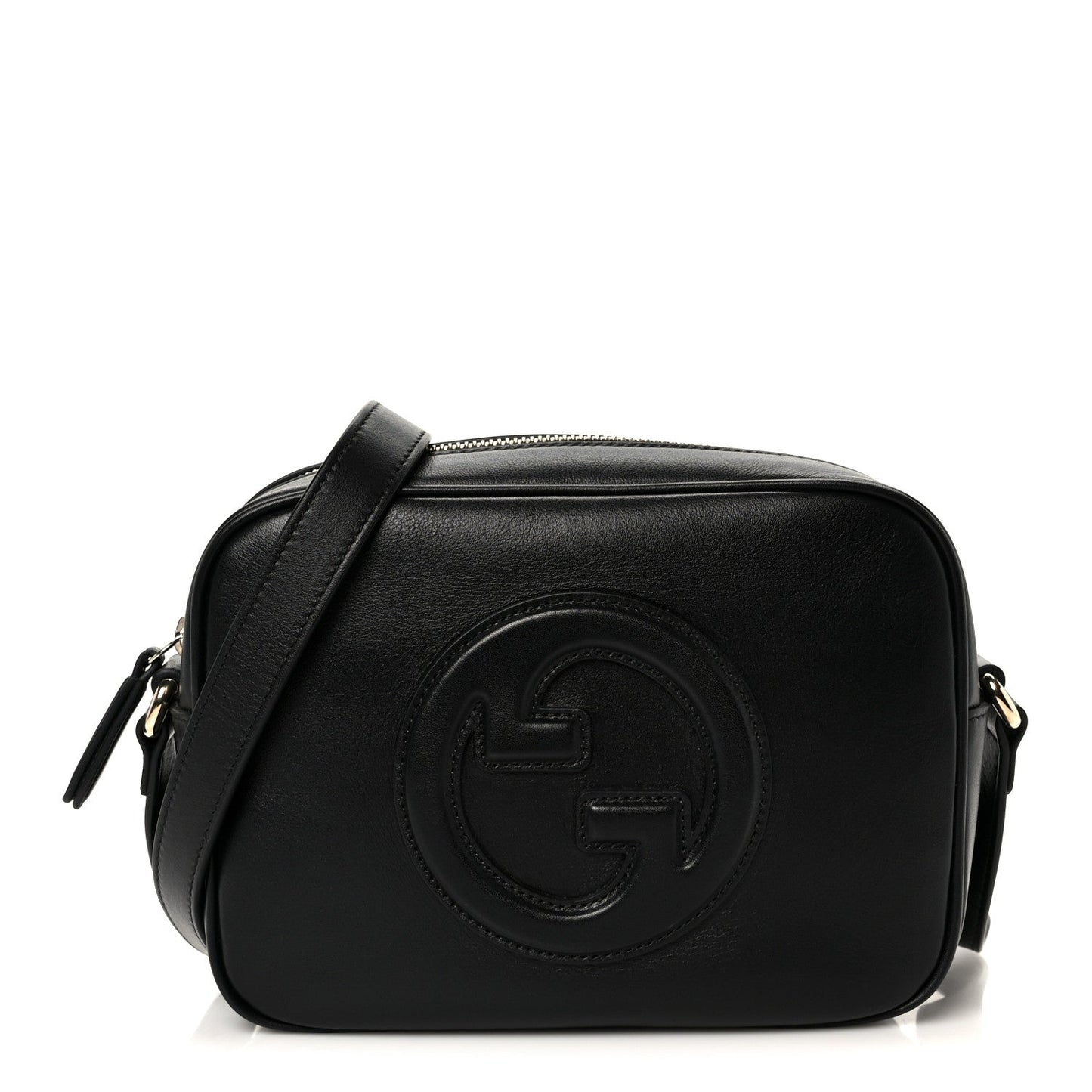 Sweetbread Calfskin Mini Blondie Bag Black