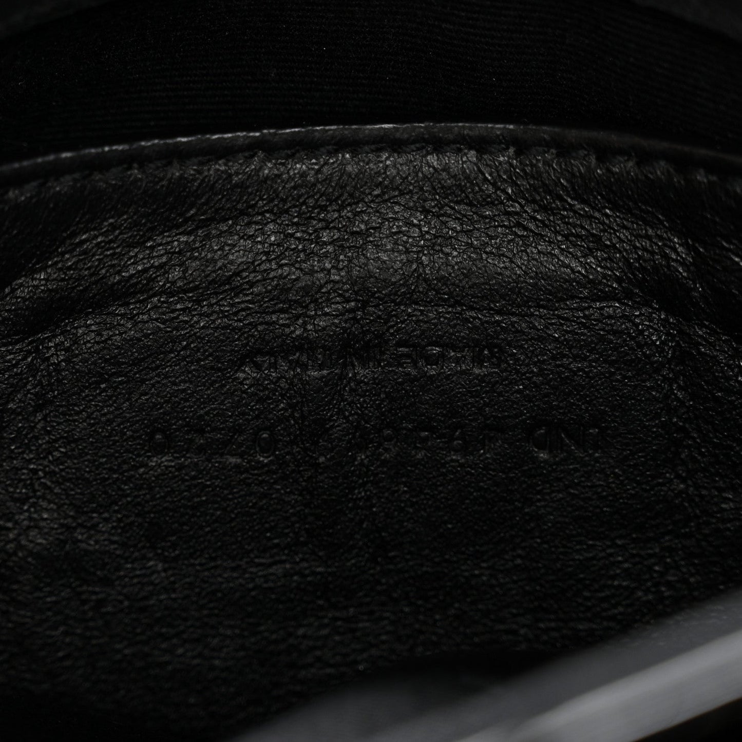 Patent Y Quilted Monogram Small Loulou Chain Satchel Black