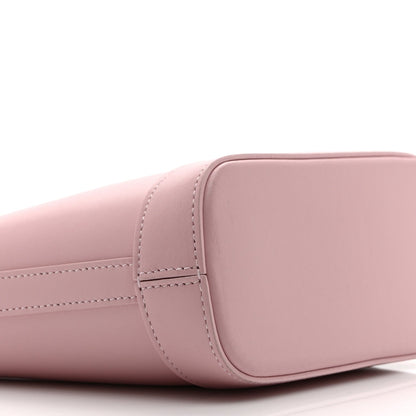 Smooth Calfskin Mini Cuir Triomphe Bucket Bag Light Pink
