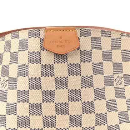Damier Azur Graceful PM Rose Ballerine