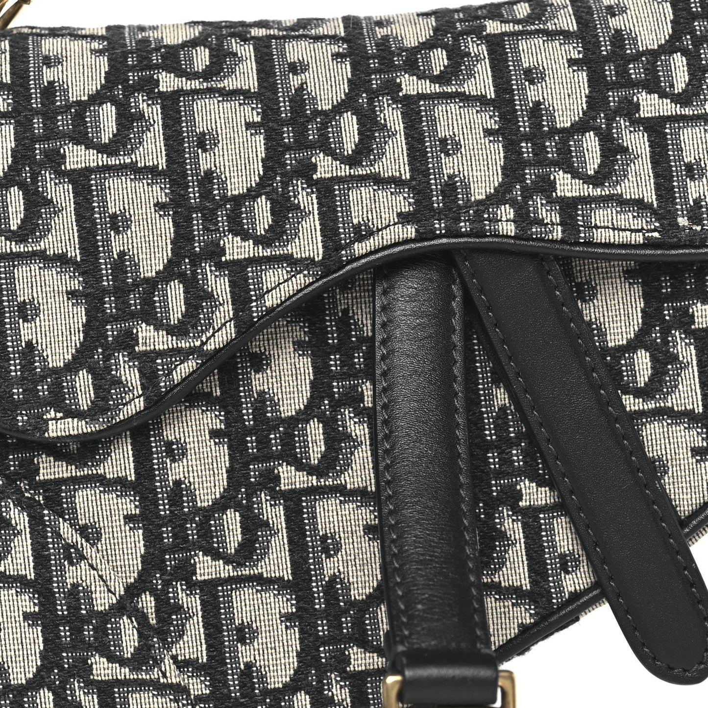 Oblique Mini Saddle Bag Blue