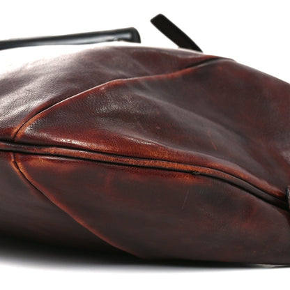 Buffalo Horn Shangri-La Mombasa Hobo Burgundy