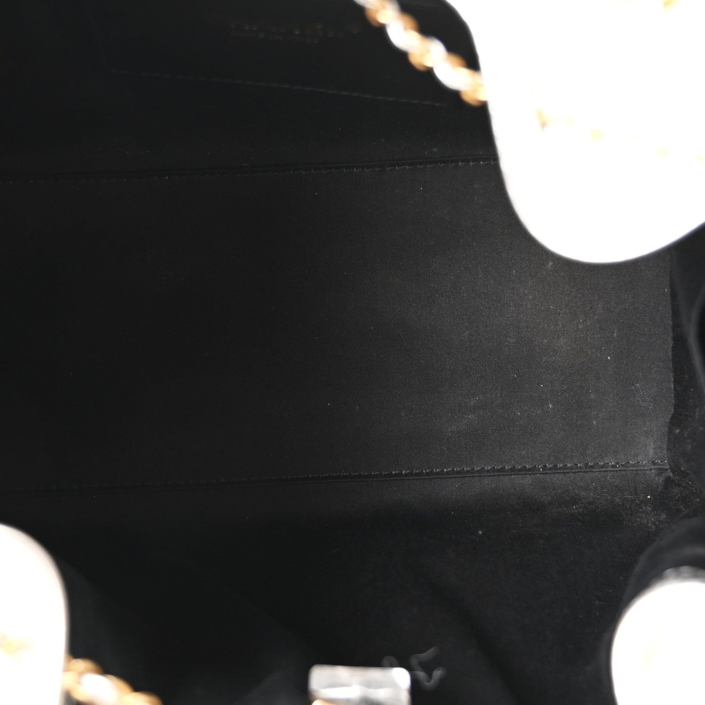 Metallic Caviar Quilted Small Chanel 25 Handbag Silver