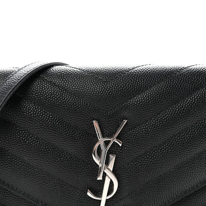 Grain De Poudre Small Monogram Kate Satchel Dark Beige