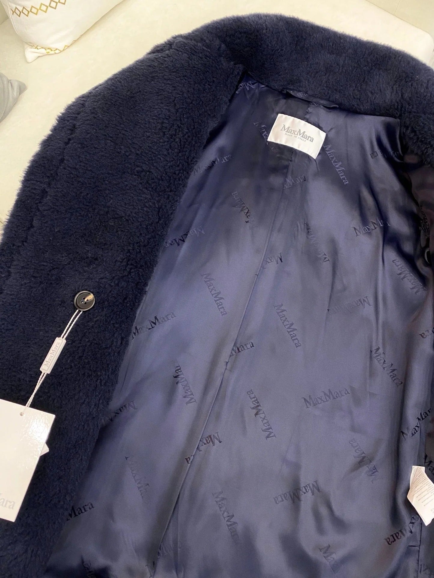 MAX MARA 25S TEDDY SHORT JACKET 075