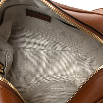 Sakai Be Green Calfskin Diagonal Stitched Small Blondie Shoulder Bag Cuir