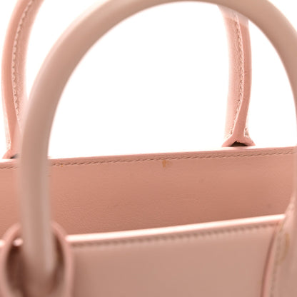 Calfskin Nano Sac De Jour Pale Pink