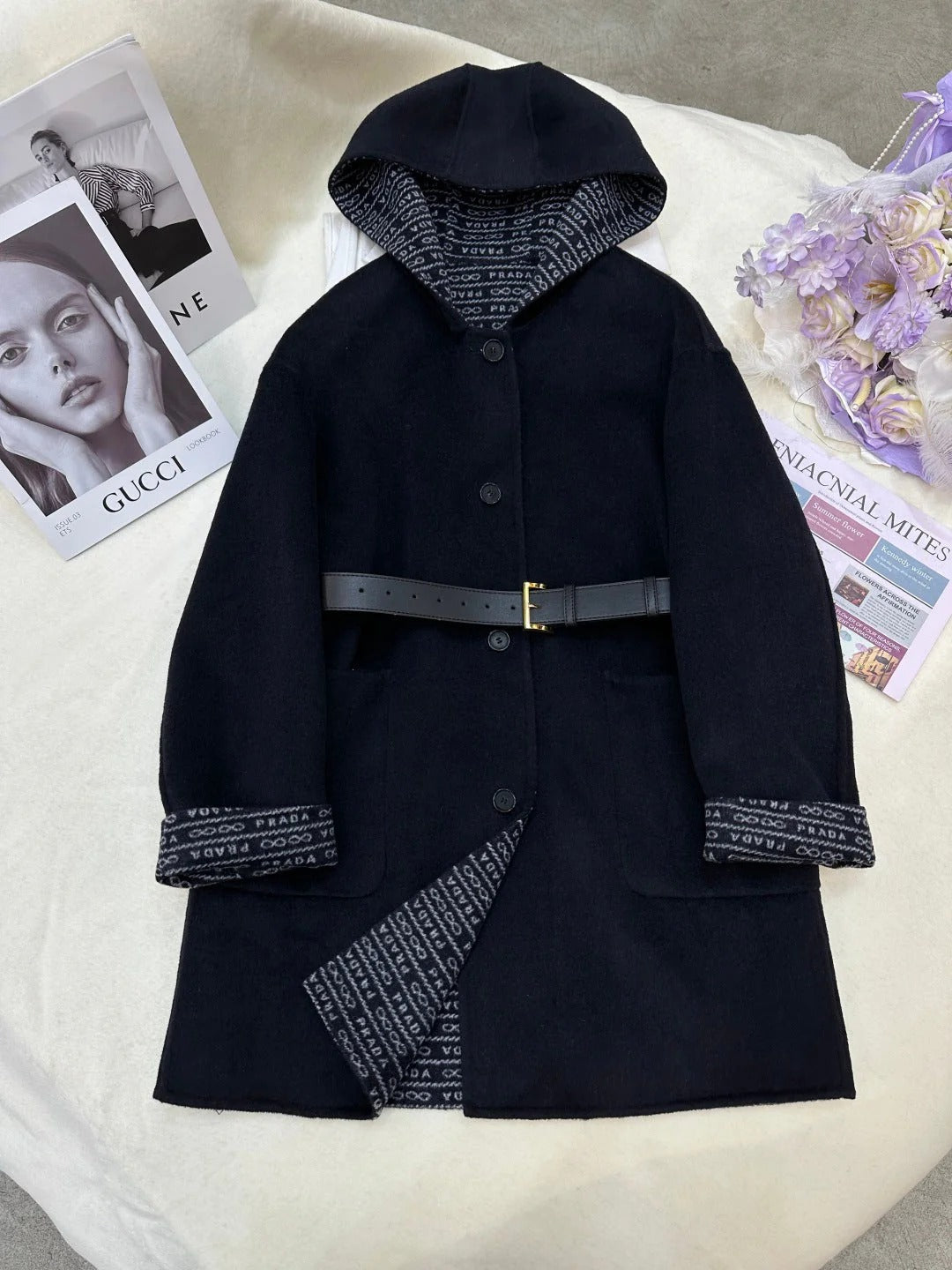 PRADA 25S LONG COAT 474