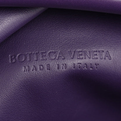 Smooth Butter Calf The Pouch Oversized Clutch Raisin