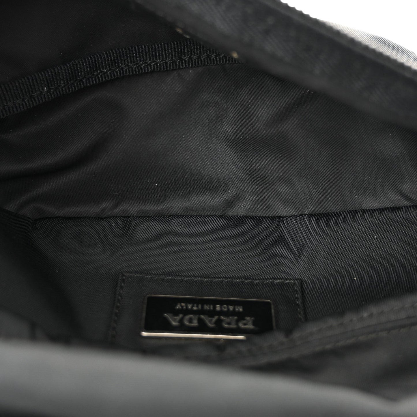 Tessuto Nylon Belt Bag Black