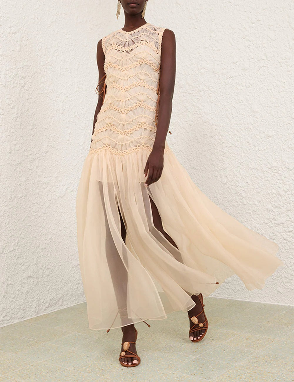 ZIMMERMANN MIDI DRESS 270459