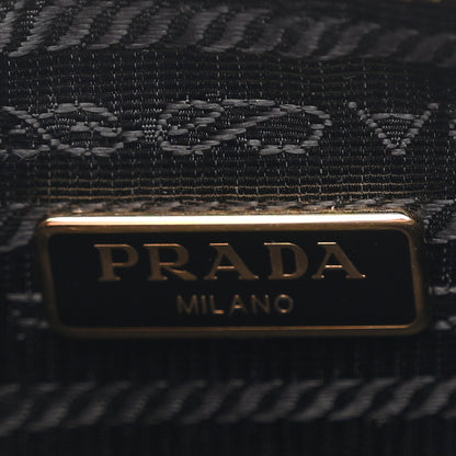 Saffiano Lux Re-Edition 2005 Shoulder Bag Black
