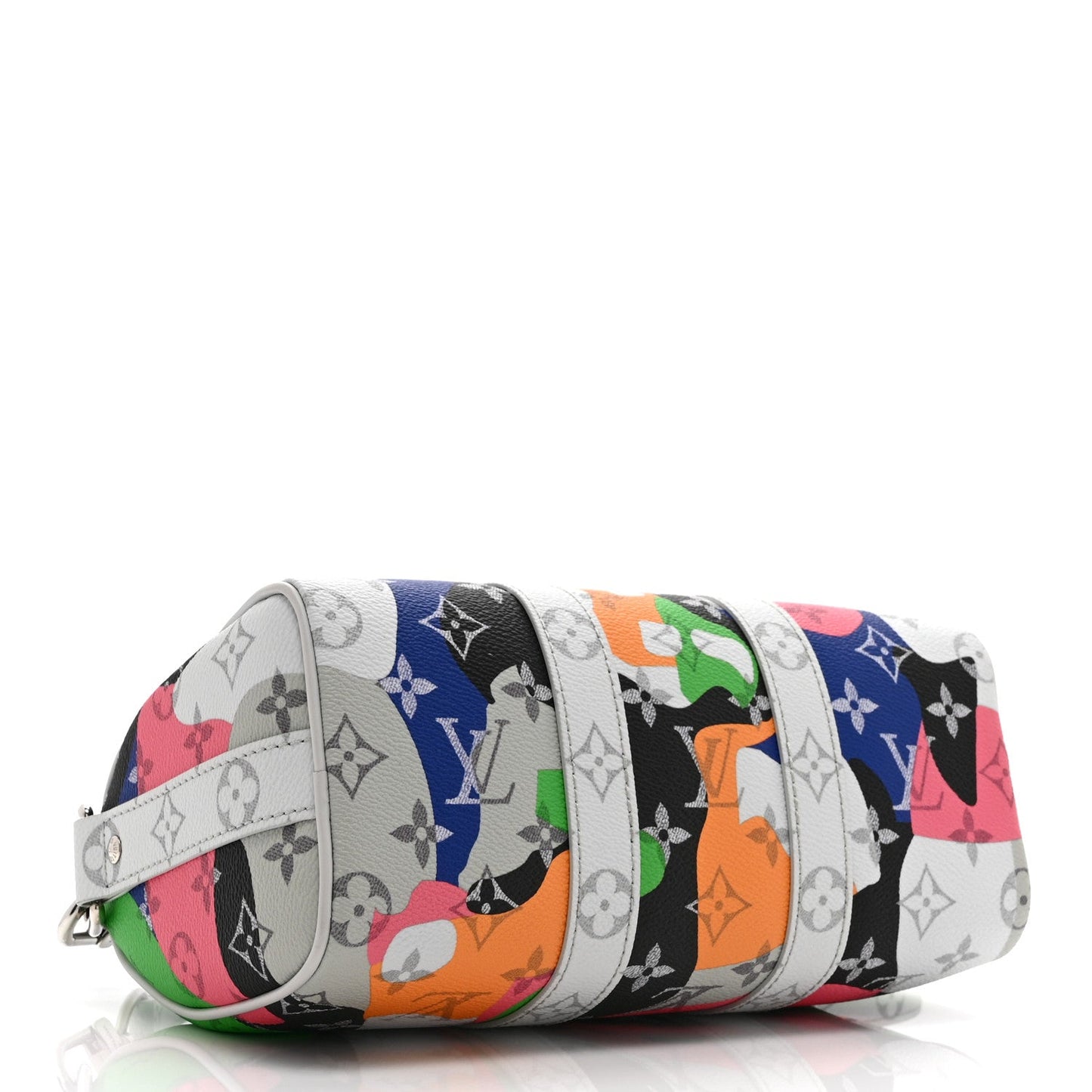 Monogram Calfskin Keepall Bandouliere 25 Multicolor