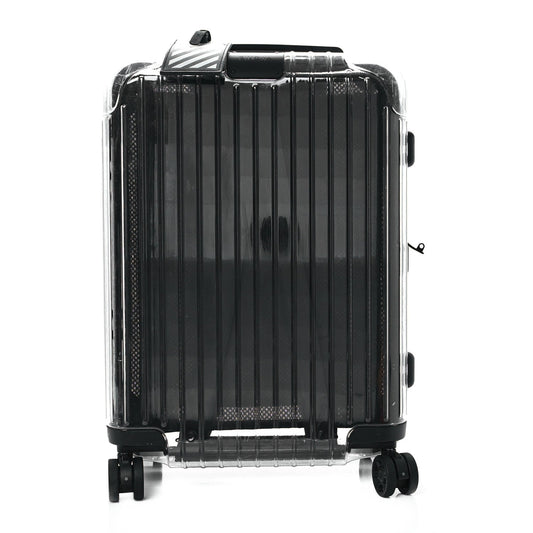 X RIMOWA Polycarbonate Luggage Transparent