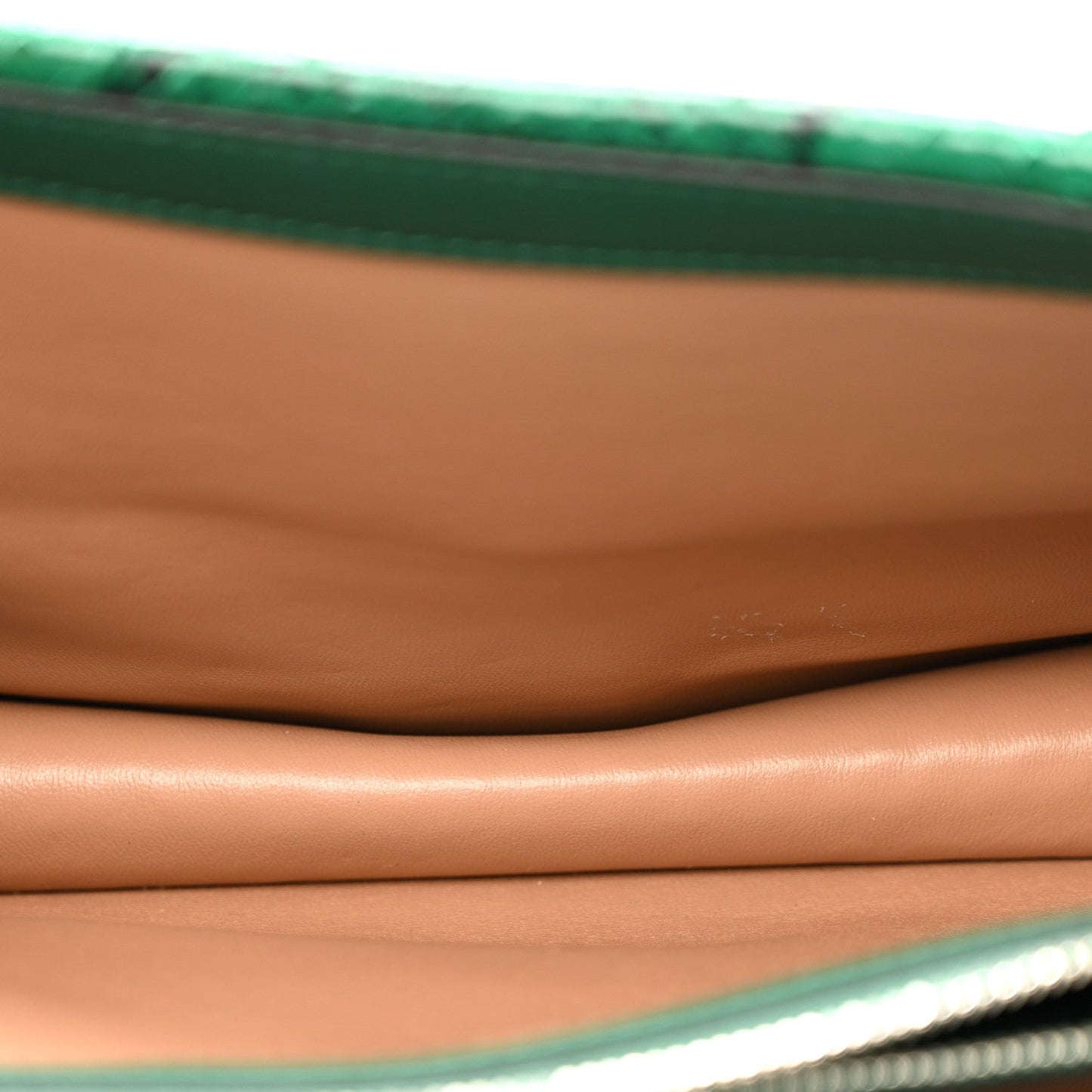 Snakeskin Small Dionysus Shoulder Bag Green