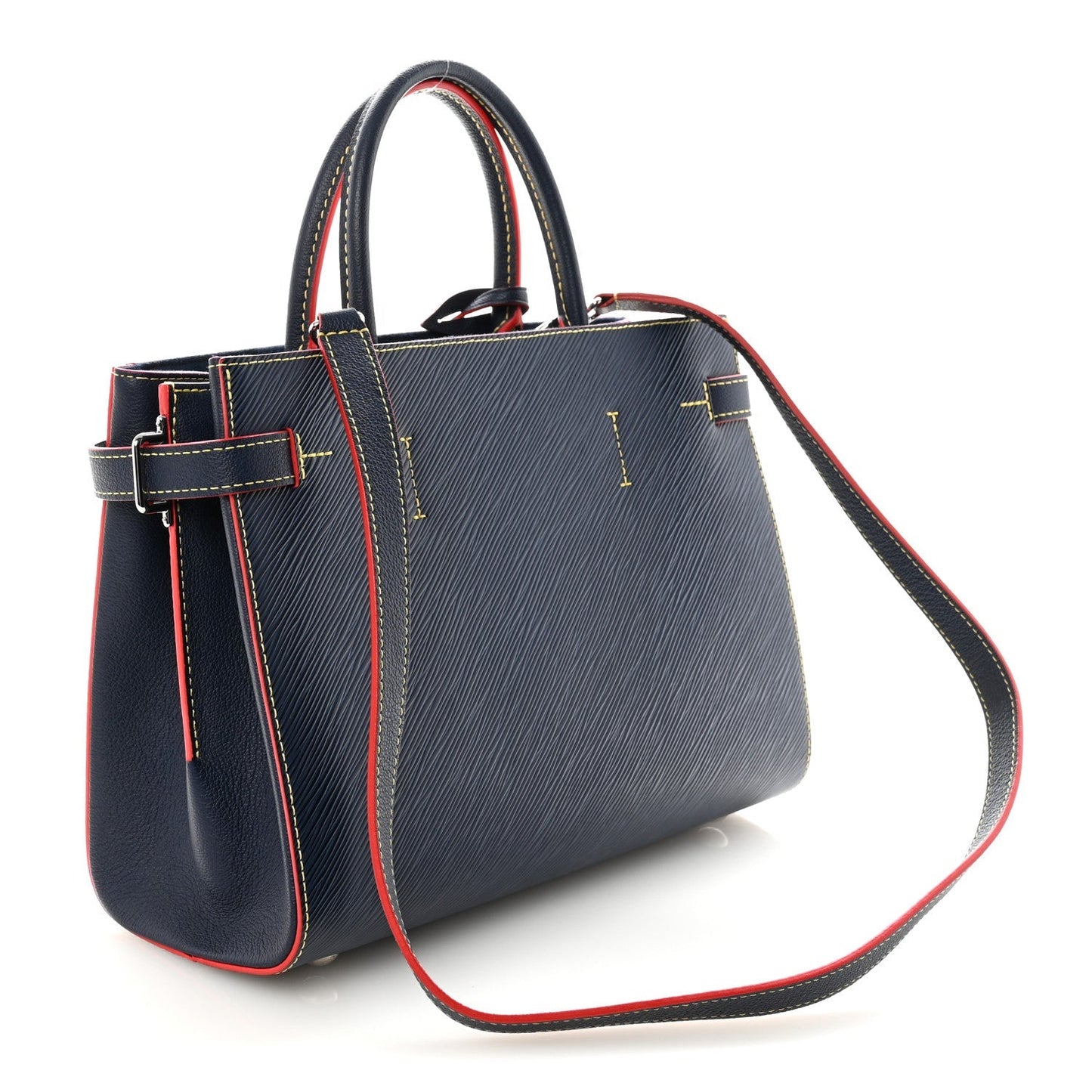 Epi Twist Tote Indigo
