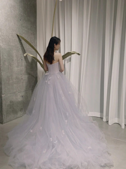 Elegant Tulle Party Dress Prom Dresses For Women Evening Gowns     S3101