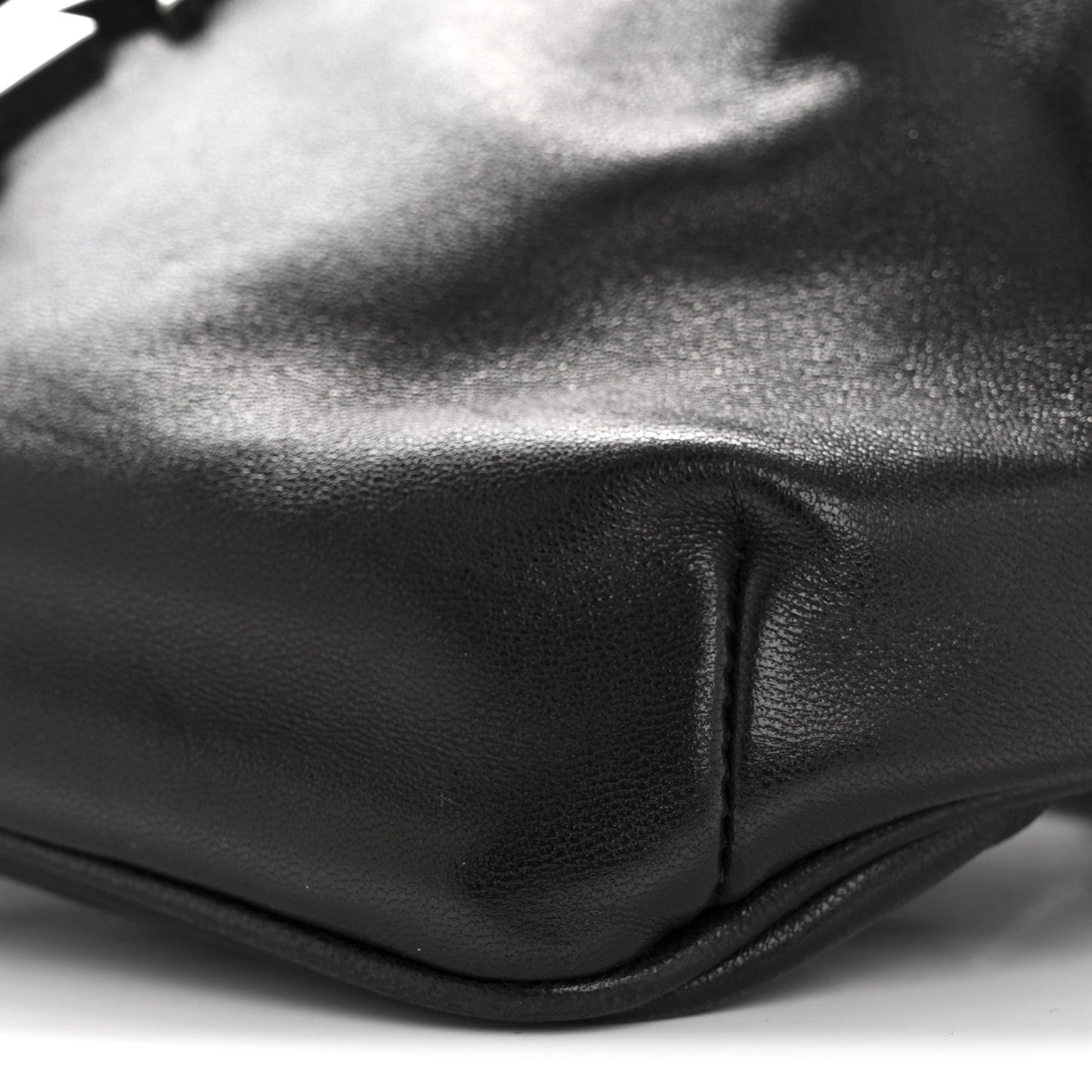 Calfskin Monogram Belt Bag Black