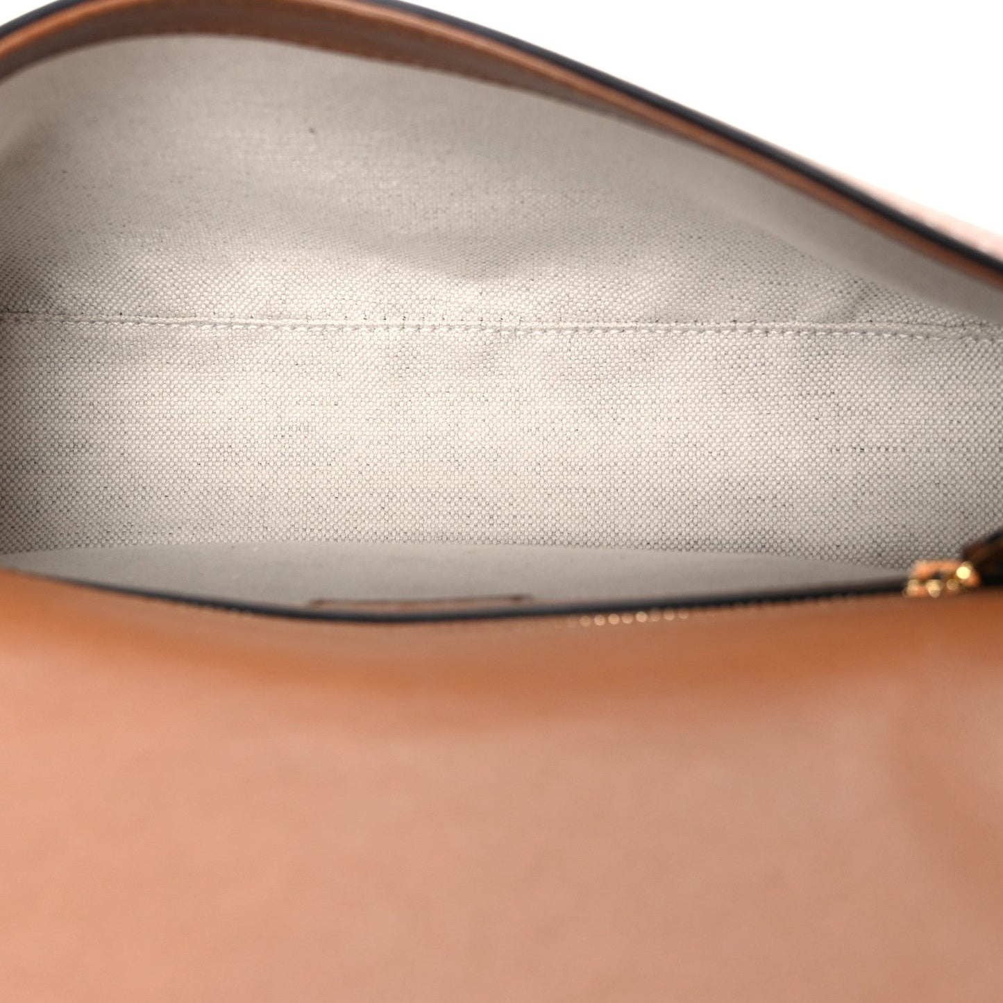 Roxy Calfskin Medium Blondie Top Handle Bag Brown