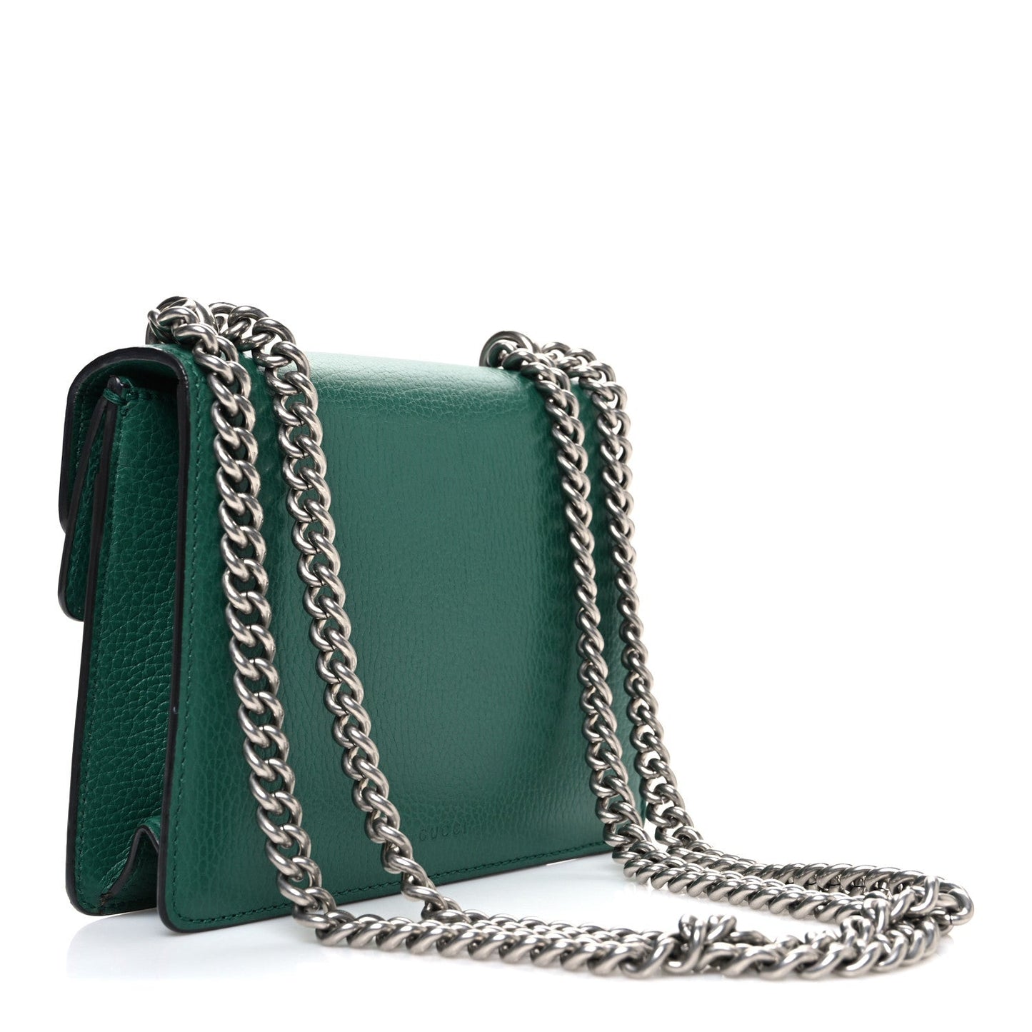 Calfskin Mini Dionysus Shoulder Bag Emerald