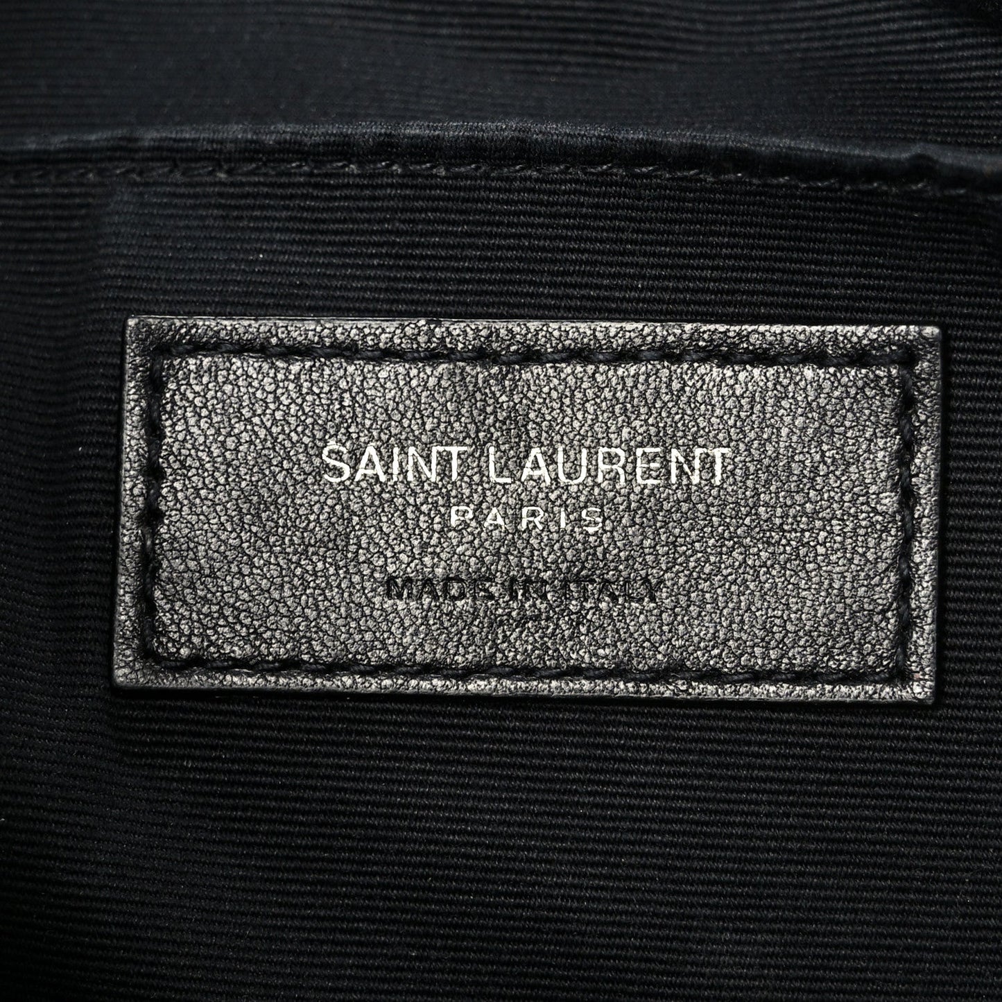 Calfskin Matelasse Monogram Lou Camera Bag Black