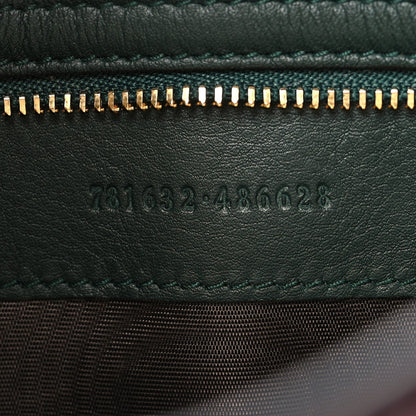 Snakeskin Web Small Jackie 1961 Hobo Green