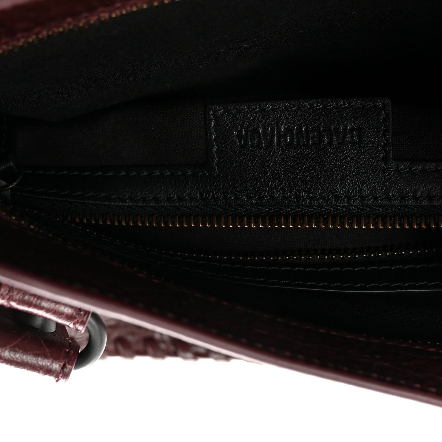 Agneau Arena Storico Classic Hardware Small Le City Dark Burgundy