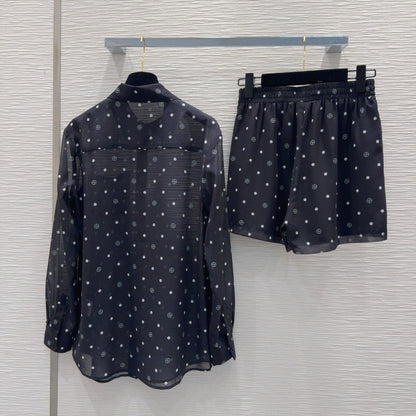 CC 25 Set Black mix White Polyester Fiber