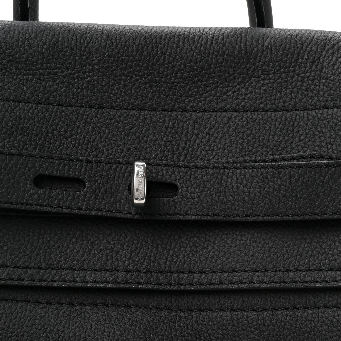 LV Touch Calfskin Steamer 30 H38 Black