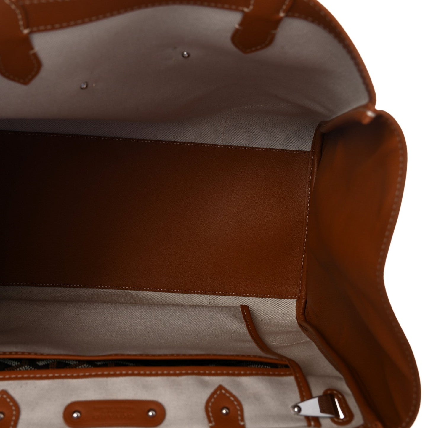 Goyardine Saigon Tote Black Gold