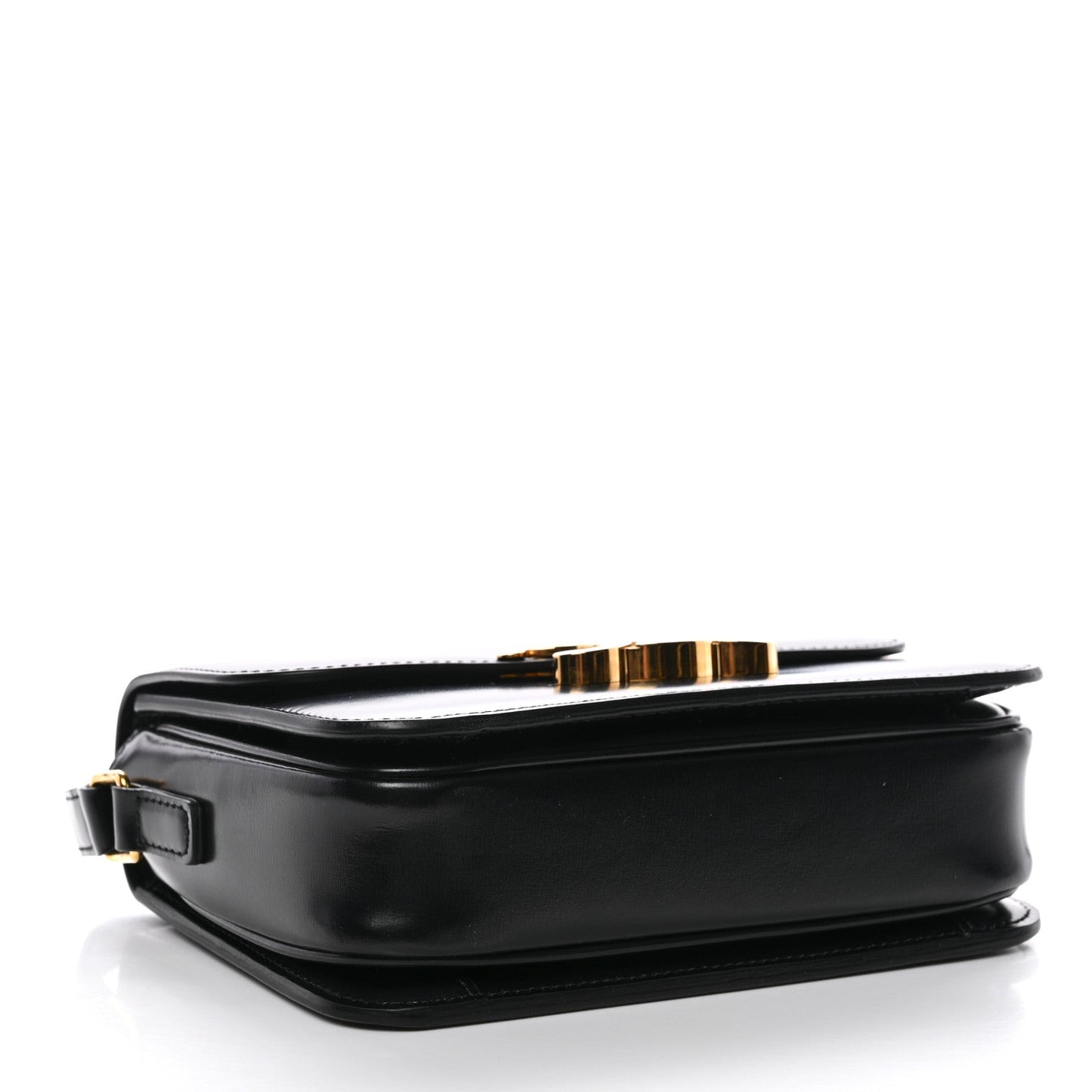 Shiny Calfskin Teen Triomphe Black