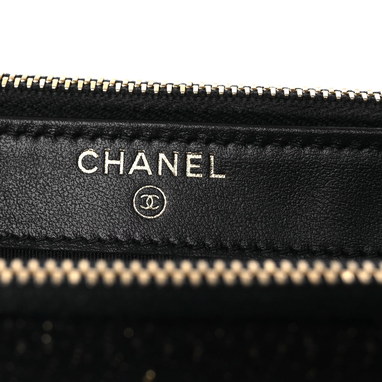 Canvas Small Deauville Clutch With Chain Navy