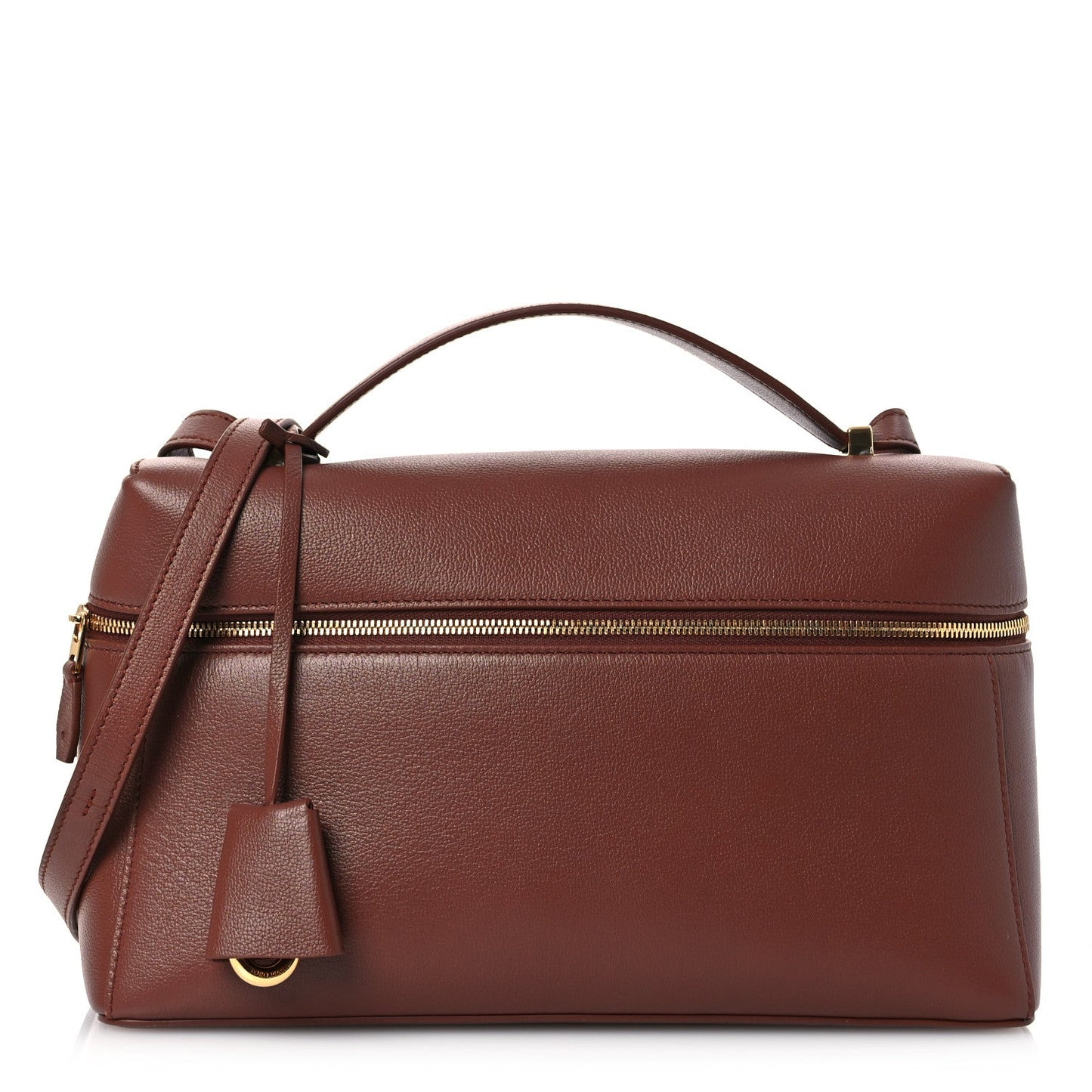 Grained Calfskin Extra Bag L27 Burnt Tan