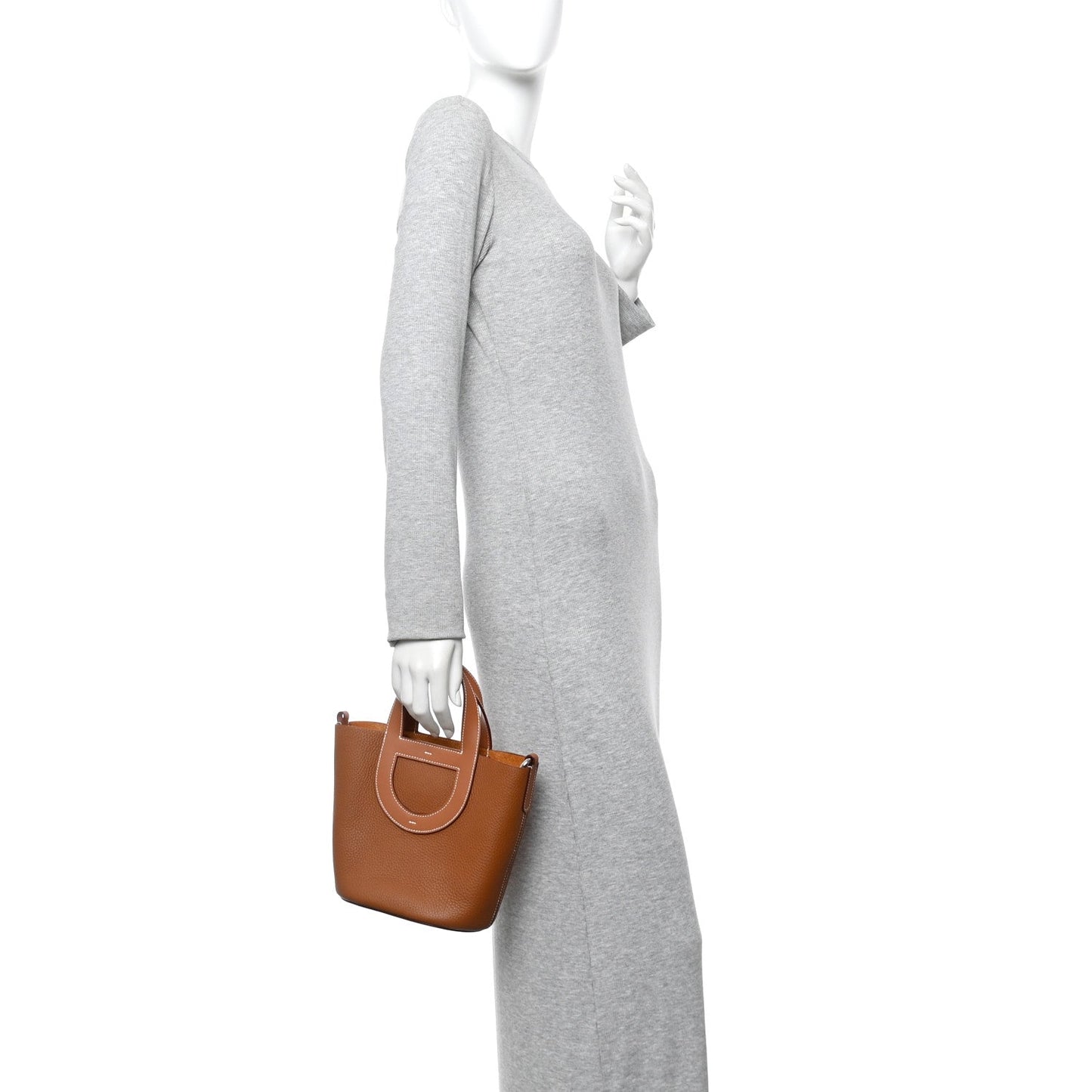 Taurillon Clemence Swift In-The-Loop 18 Bag Gold