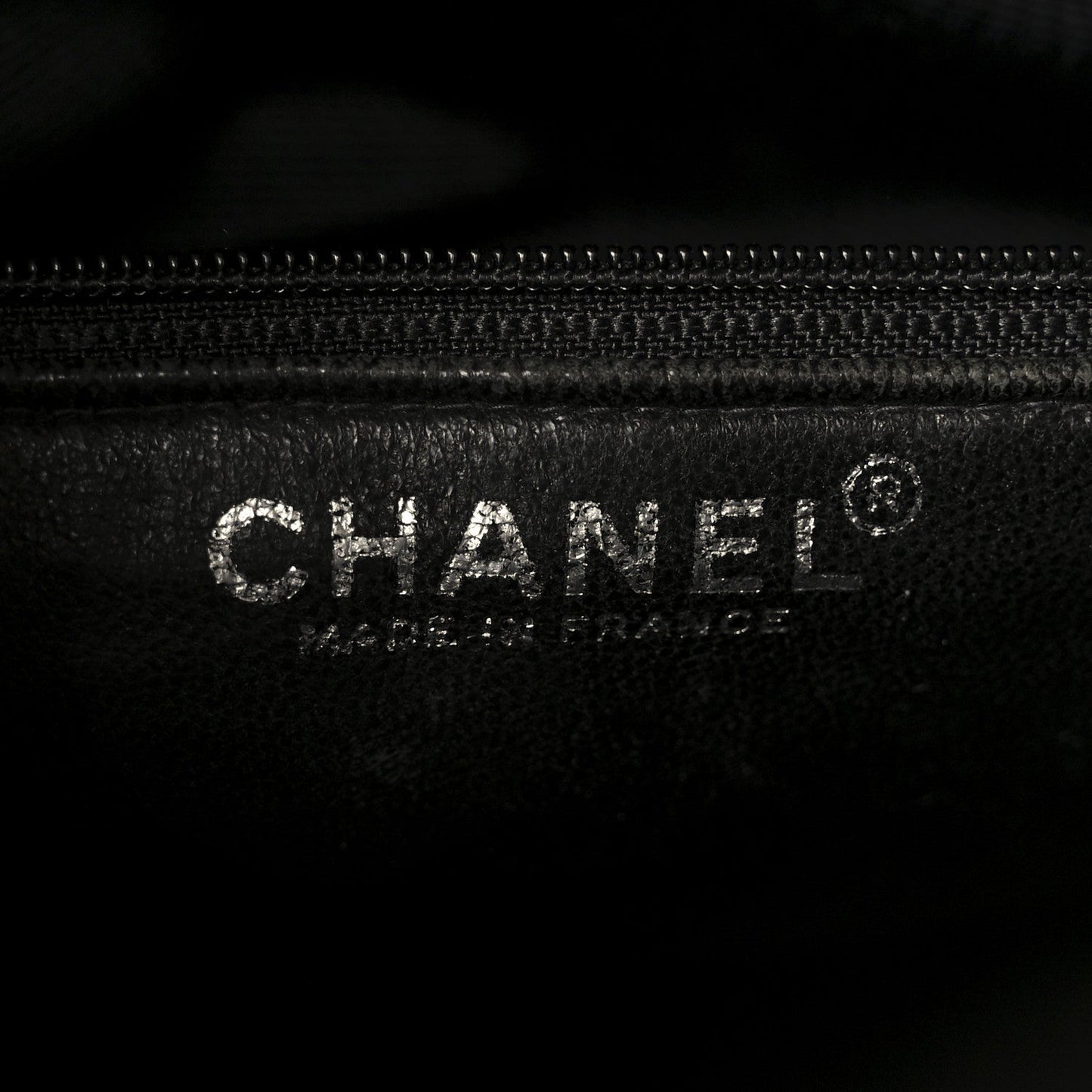 Caviar Quilted Medallion Tote Black