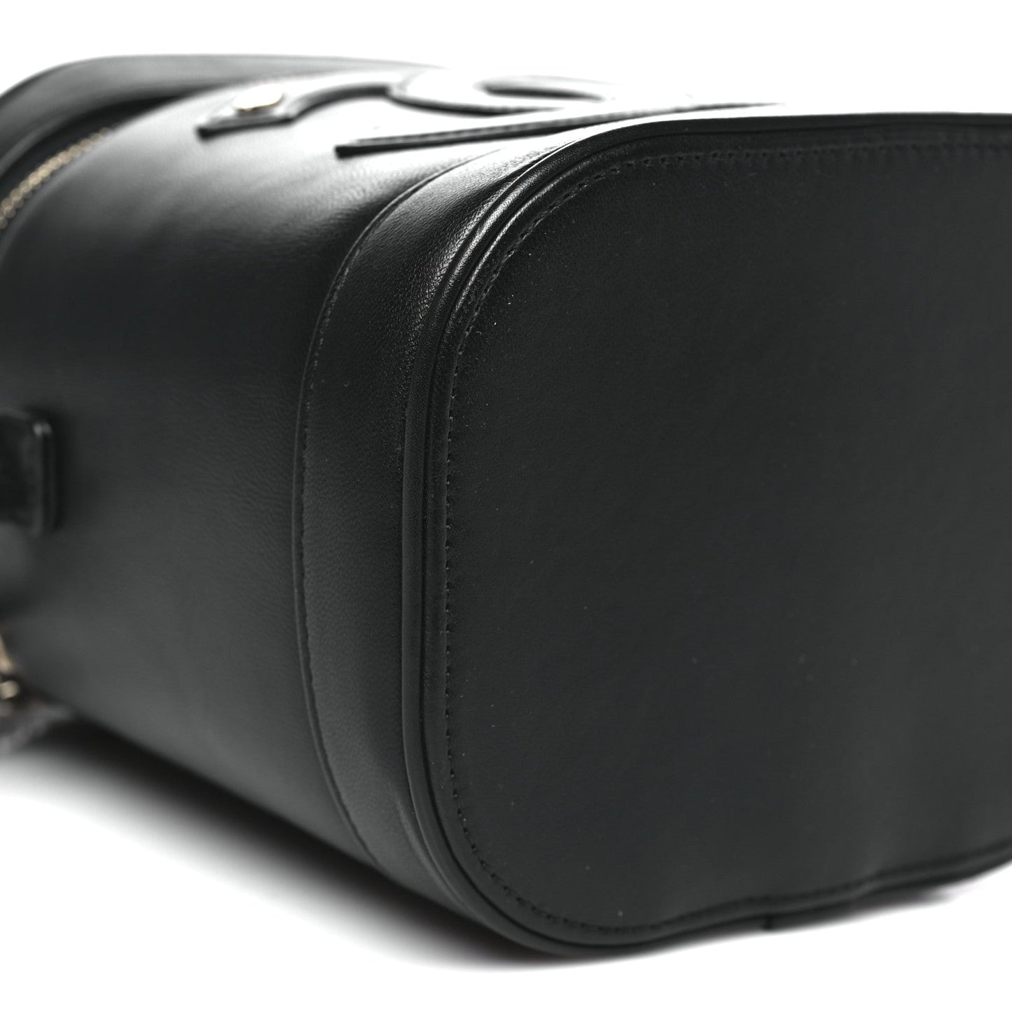Lambskin Timeless Vanity Cosmetic Case Black