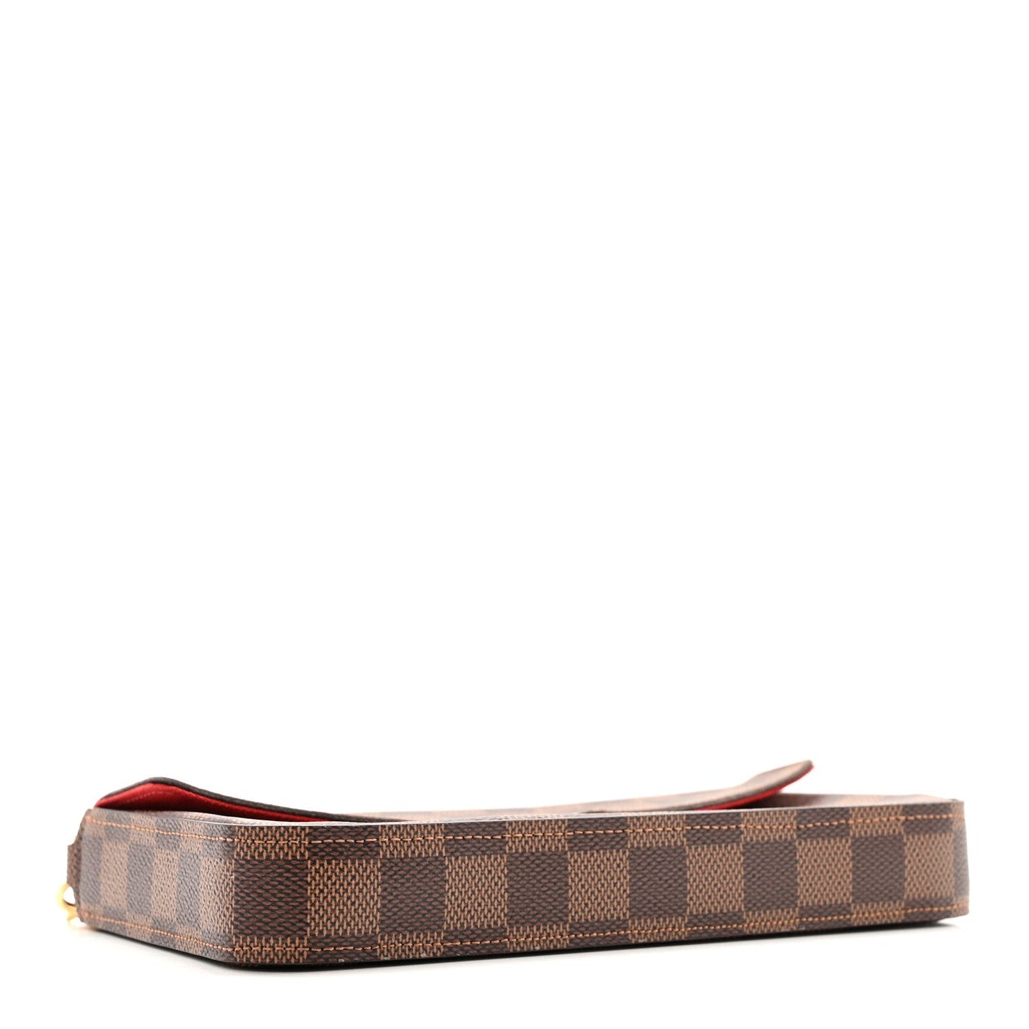 Damier Ebene Pochette Felicie Chain Wallet