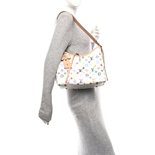 LV X TM Monogram Multicolor CarryAll PM White