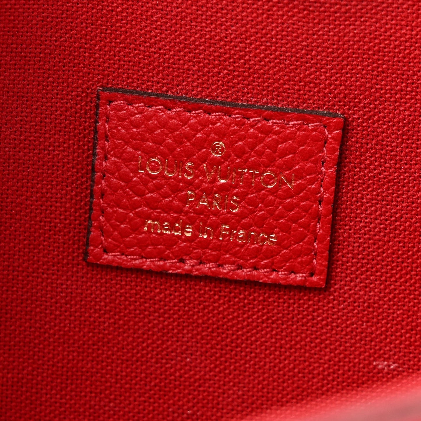 Empreinte Pochette Felicie Chain Wallet Scarlet