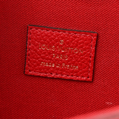 Empreinte Pochette Felicie Chain Wallet Scarlet