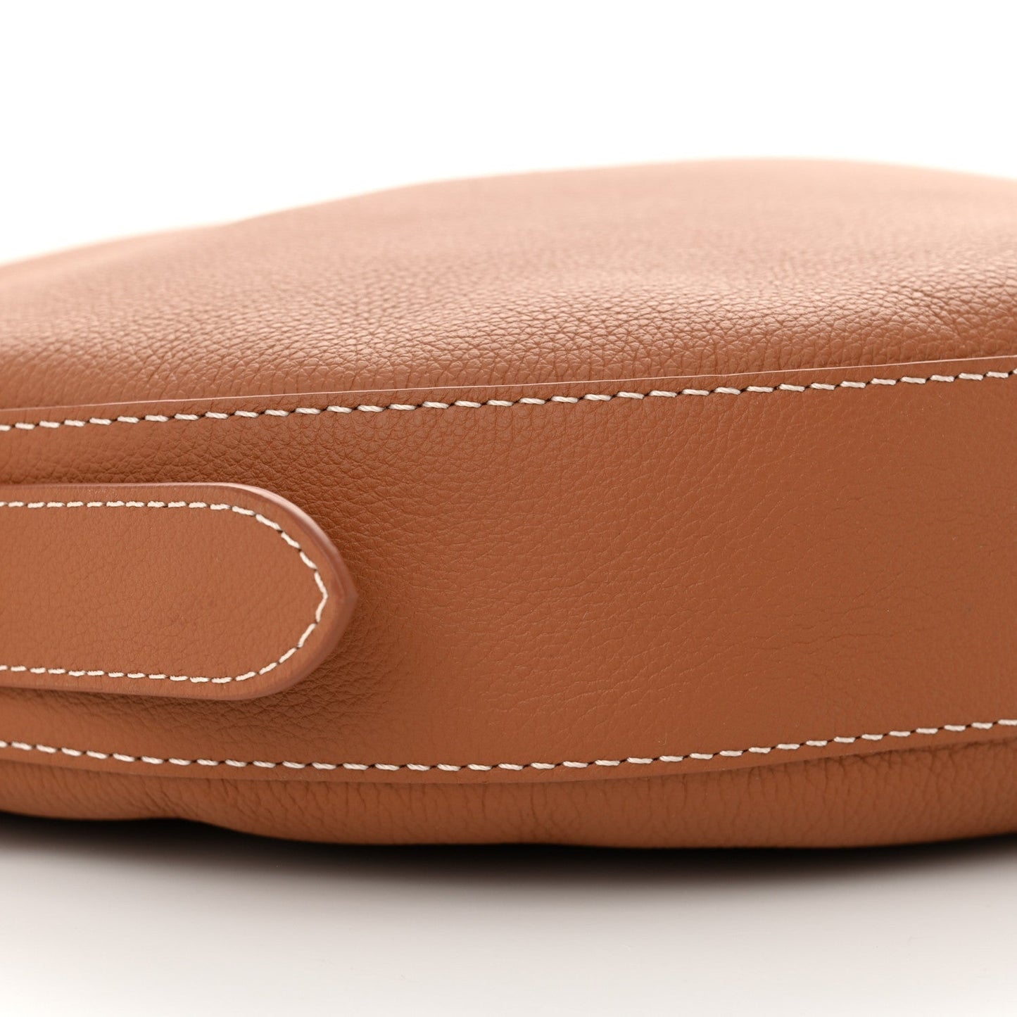 Calfskin Low Key Cookie MM Cognac