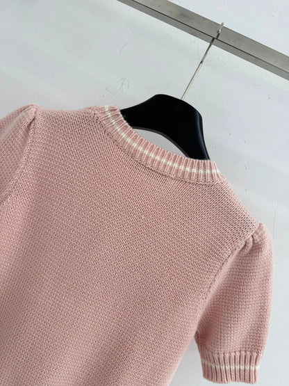 DIOR 25S SHORT-SLEEVE CREW NECK T-SHIRT 605